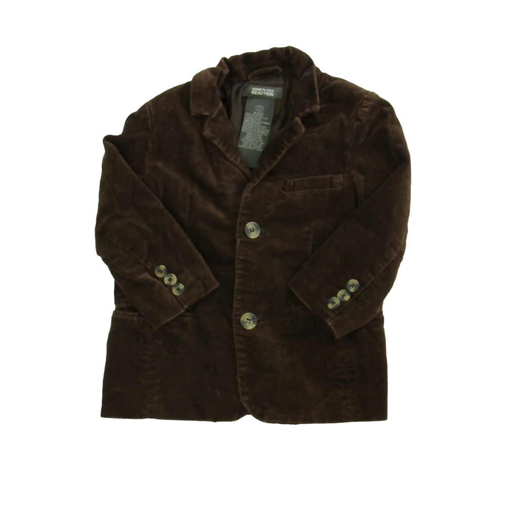 Kenneth Cole Boys Brown Jacket size: 2T